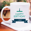 Happy Birthday Personalized Mug for Boys or Men