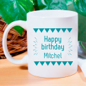 Happy Birthday Personalized Mug for Man