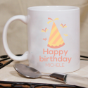 Happy Birthday Personalized Beautiful Mug for Memorable Birthday Gift
