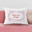 Personalized Bridal Shower Pillow Case for Her