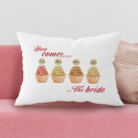 Personalized Bridal Shower Pillow Case