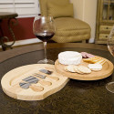 Personalized Round Cheese Board And Knife-Beautiful & Perfect Gift For Cheese Lover