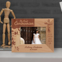 My First Communion Personalized Wooden Frame