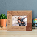 You Don't Love Someone Because They're Perfect Personalized Wooden Frame
