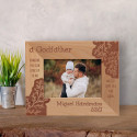 A Godfather Someone You Can Look Up To No Matter How Tall You Grow Personalized Wooden Frame