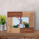Godfather Personalized Wooden Frame