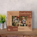 Godfather Bring a Little Wisdom, Warmth, & Love To Every Life They Touch Personalized Wooden Frame