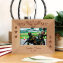 USMC Personalized Wooden Frame