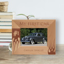 My First Car Personalized Wooden Frame
