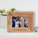 My Baptism Day Personalized Wooden Frame