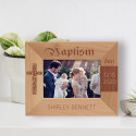 Baptism Day Personalized Wooden Frame