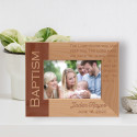 Baptism The Lord Bless You And Keep You Personalized Wooden Frame