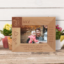 Niece Your Sweet Smile And Magical Ways Bring Happiness Personalized Wooden Frame