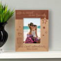 Life Is Meant For Good Friends And Creat Adventures Personalized Wooden Frame