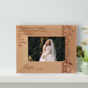 Happiness And Confidence Are The Prettiest Things You Can Wear On Your Wedding Day Personalized Wooden Frame