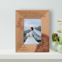 Sometimes The Heart Sees What Is Invisible To The Eye Personalized Wooden Frame