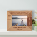 Love Does Not Consist Of Gazing At Each Other Personalized Wooden Frame