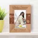Baby Shower Personalized Wooden Frame