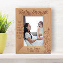 The Best Thing To Spend On Your Baby Is Time Personalized Wooden Frame