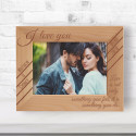 Love Is Not Only Something You Feel, It Is Something You Da Personalized Wooden Frame