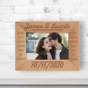 Being Deeply Loved By Someone Gives You Strenght While loving Someone Deeply Gives You Courage Personalized Wooden Frame