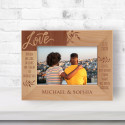 When We Are In Love We Seem To Ourselves Personalized Wooden Frame