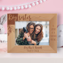 Big Sister Personalized Wooden Frame