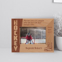 Hockey Winners Are Not People Who Do Not Fail Personalized Wooden Frame