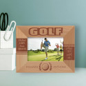 Play Golf With Him Personalized Wooden Frame