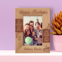 Happy Birthday You Are A Beautiful Person Personalized Wooden Frame