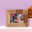 Happy Birthday Personalized Wooden Frame