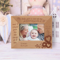 My Baby Girl Is One Of My Greatest Treasures In Life Personalized Wooden Frame