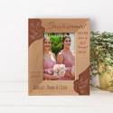 Bridemaid For A Day But A Best Friend For Life Personalized Wooden Frame