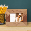Best Lawyer If There Were No Bad People There Would Be No Good Lawyers Personalized Wooden Frame