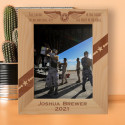 The Engine Is The Heart Of An Airplane But The Pilot Is Its Soul Personalized Wooden Frame