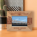 Best Pilot You Can Watch The Clouds Go By Or Fly Above Them Personalized Wooden Frame