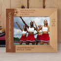 A Good Cheerleader Is Not Measured By The Height Of Her Jumps Personalized Wooden Frame