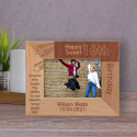 Happy Sweet 16th Birthday Personalized Wooden Frame