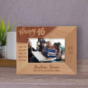 I Hope You Have Many More Fun Adventures This Year Personalized Wooden Frame