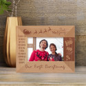 Thank You So Much My Love For Being WIth Me Personalized Wooden Frame