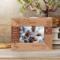 If I Know What Love Is It Is Because Of You Personalized Wooden Frame
