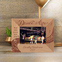 Dance Is Life Where Words Leave Off Music Begins Personalized Wooden Frame
