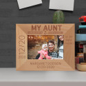 My Aunt Is My Best Friend Personalized Wooden Frame