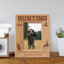 First Hunting Trip Personalized Wooden Picture Frame