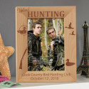 Upland Hunting Personalized Wooden Picture Frame