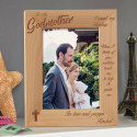 My Godmother Personalized Wooden Picture Frame
