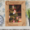 Christmas Memories Personalized Wooden Picture Frame