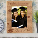 Graduating Class of This Year Personalized Wooden Picture Frame