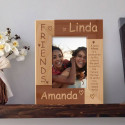 Friends Personalized Wooden Picture Frame