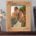 Mom and Me Personalized Wooden Picture Frame